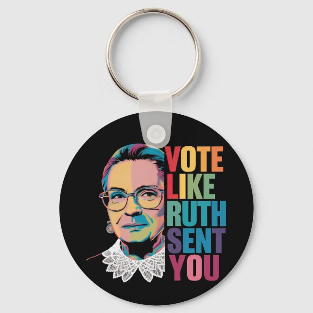 Chaveiro Vote Como Ruth Enviou Você (Frente)