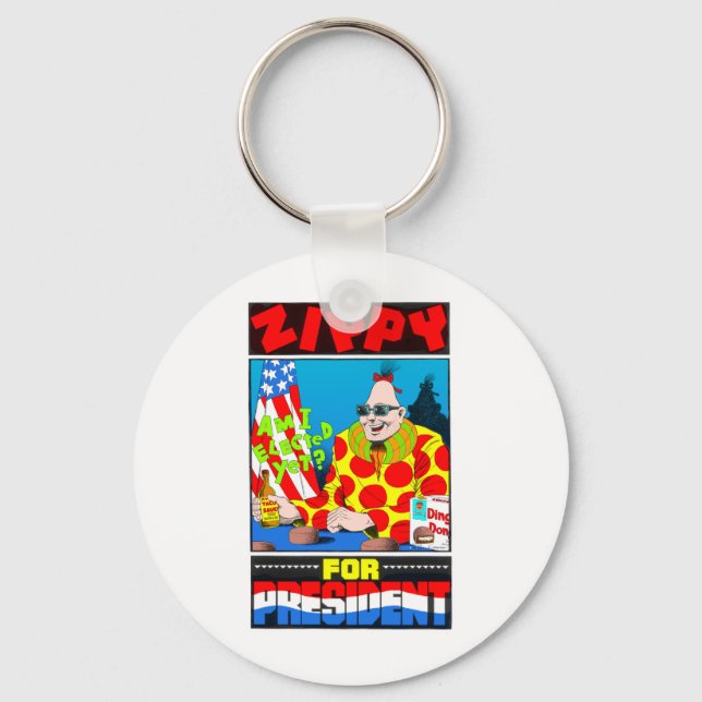 Chaveiro Vote em Zippy (Frente)