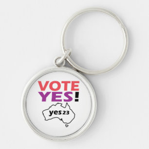 Chaveiro Vote Sim Para A Voz Dos Indígenas Australianos