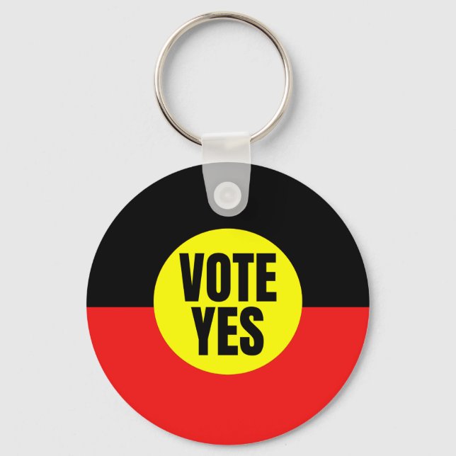 Chaveiro Vote Sim Para A Voz No Parlamento (Frente)