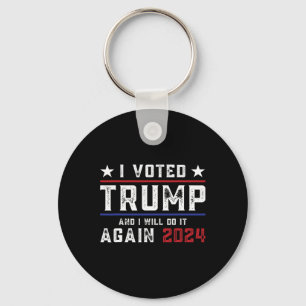 Chaveiro Votei Trump E Fá-Lo-ei Novamente Em 2024