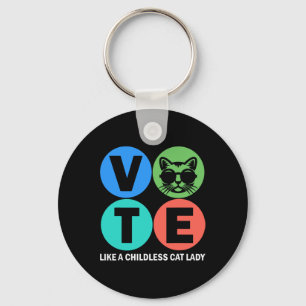Chaveiro Voto Retroativo Como Uma Mulher De Gato Sem Filhos