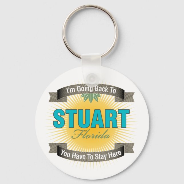 Chaveiro Vou voltar para (Stuart) (Frente)