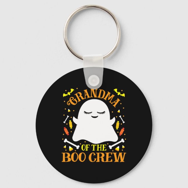 Chaveiro Vovó Boo Crew Ghost Matching Family (Frente)