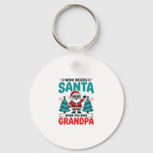 Chaveiro Vovô Natal Papai Noel Família