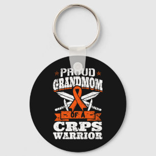 Chaveiro Vovó Orgulhosa De Um Guerreiro Do CRPS RSD Sensibi
