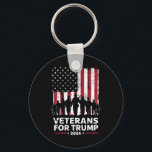 Chaveiro Vovô pai Veteranos Para Trump 2024 American Flag<br><div class="desc">Vovô pai Veteranos Para Trump 2024 American Flag</div>