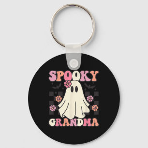 Chaveiro Vovó Spooky Halloween Ghost Costume Retro Groov