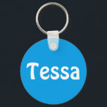 Chaveiro Vrolijke Naam Sleutelhanger<br><div class="desc">Kleurrijke sleutelhanger conheceu korte naam. Wijzig de achtergrond kleur naar keuze.</div>