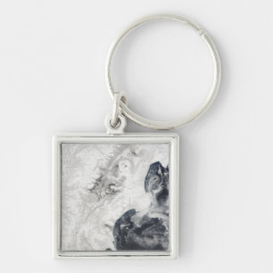 Chaveiro Vulcões na Península Central de Kamchatka