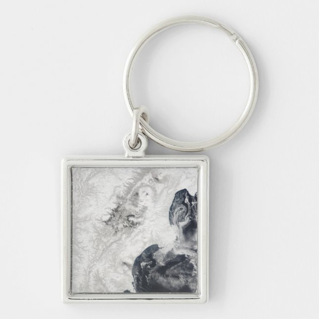 Chaveiro Vulcões na Península Central de Kamchatka (Frente)