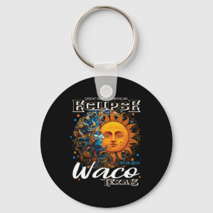 Chaveiro Waco Texas 2024 Total Solar Eclipse Cosmic abril 8