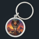 Chaveiro Wadjet – Egyptian Cobra Goddess´7<br><div class="desc">Wadjet is a cobra goddess in Egyptian mythology and a protector of the pharaoh and Lower Egypt. She represents protection,  power,  and royal authority.</div>