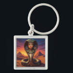 Chaveiro Wadjet – Egyptian Cobra Goddess´7<br><div class="desc">Wadjet is a cobra goddess in Egyptian mythology and a protector of the pharaoh and Lower Egypt. She represents protection,  power,  and royal authority.</div>