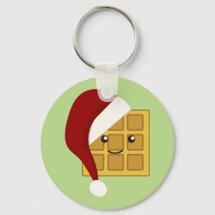 Chaveiro Waffle do Natal