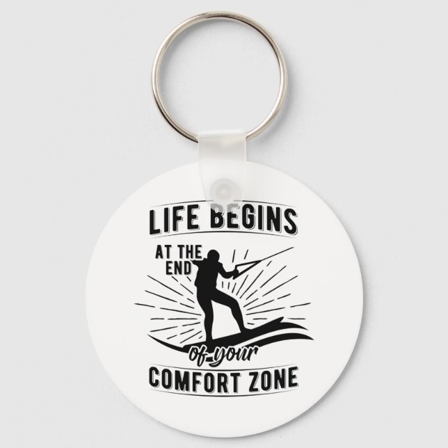 Chaveiro Wakeboard | Presentes Marítimos De Bordo De Água (Frente)