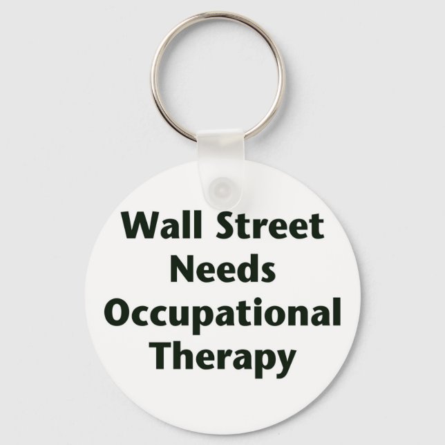 Chaveiro Wall Street precisa de terapia ocupacional (Frente)