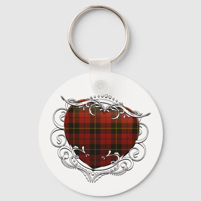 Chaveiro Wallace Tartan Heart (Frente)