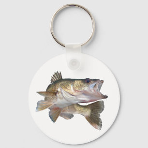 Chaveiro Walleye da pesca
