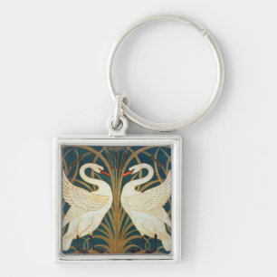 Chaveiro Walter Crane Swan, Rush E Iris Art Nouveau