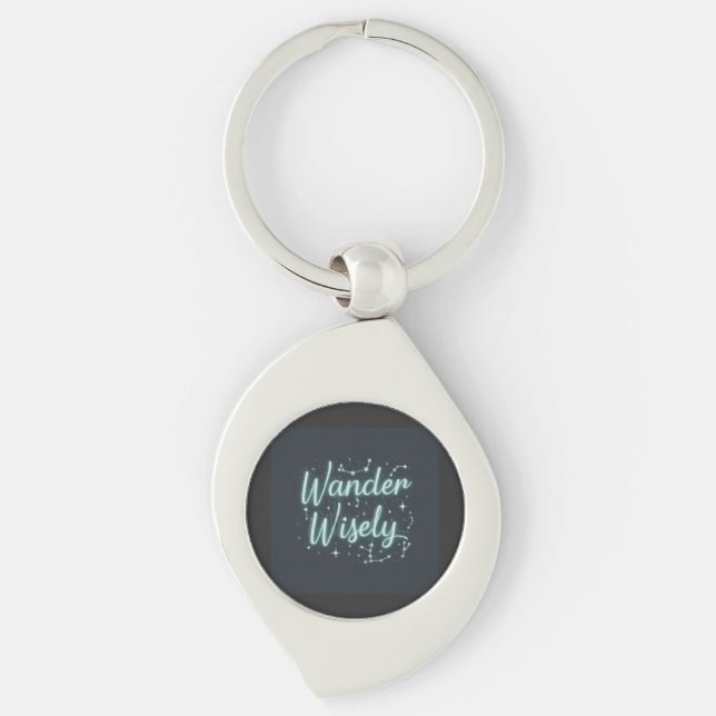 Chaveiro Wander Wisely (Frente)