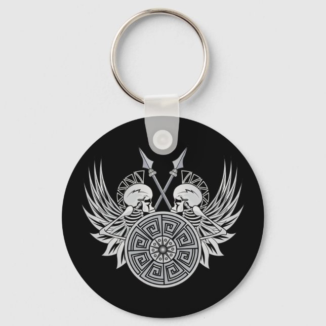 Chaveiro Warrior Skulls (Frente)