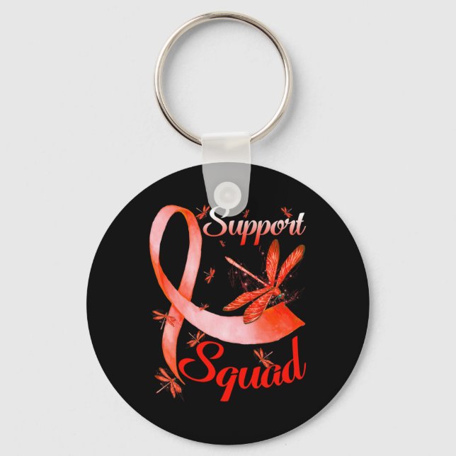 Chaveiro Warrior Support Squad Dragonfly Rsd Crps Consciênc (Frente)