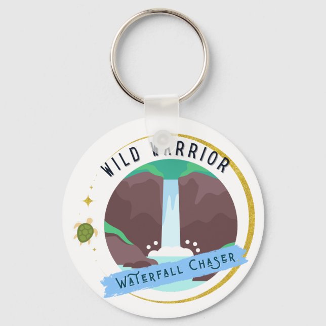 Chaveiro Warrior Warrior Waterfall Chaser (Frente)