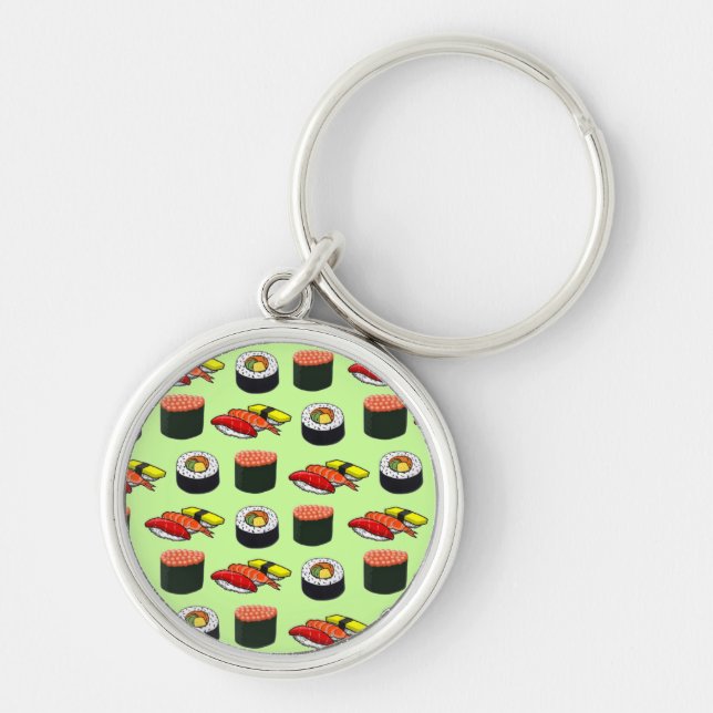 Chaveiro Wasabi Green Sushi (Frente)