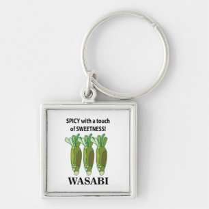 Chaveiro Wasabi Picante Com Um Toque De Doçura Wasabi