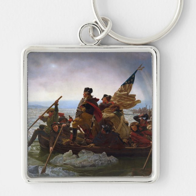 Chaveiro Washington Crossing Delaware Art (Frente)