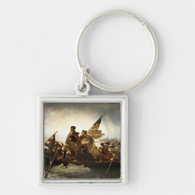 Chaveiro Washington que cruza o Delaware - 1851 (Frente)