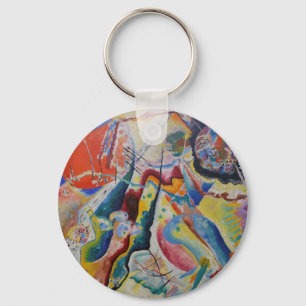 Chaveiro Wassily Kandinsky Mancha Vermelha Arte Abstrata Cl