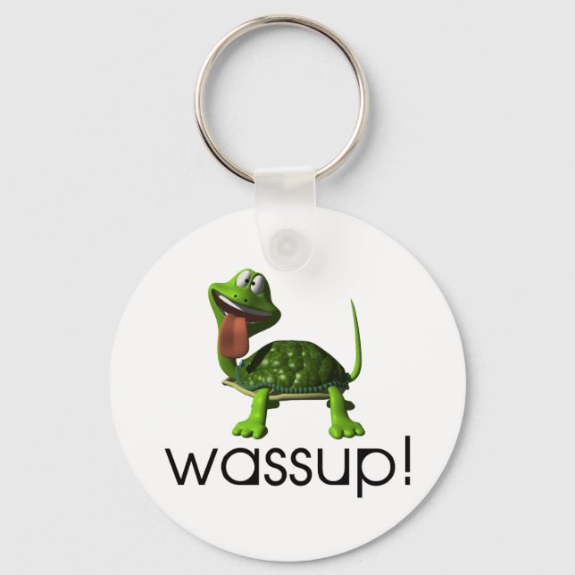 Chaveiro Wassup Turtle (Frente)