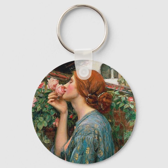 Chaveiro Waterhouse A Alma da Cadeia-Chave do Rosa (Frente)