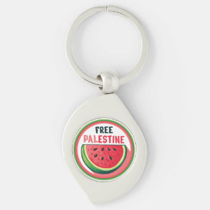 Chaveiro Watermelon Palestine Free Colorfull