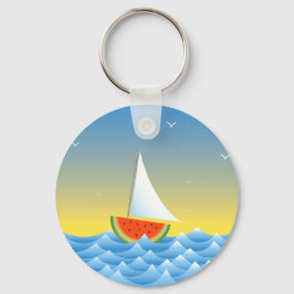 Chaveiro Watermelon Sailboat