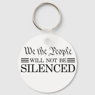 Chaveiro We The People Will Not Be Silenced