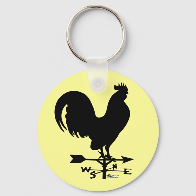 Chaveiro Weathervane Rooster (Frente)