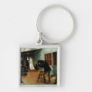 Chaveiro Wedding no fotógrafo, 1878-9