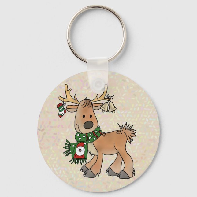 Chaveiro Weihnachtsrentier (Frente)