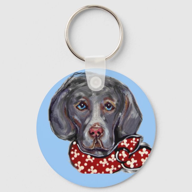 Chaveiro Weimaraner (Frente)