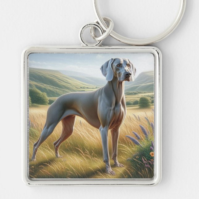 Chaveiro Weimaraner (Frente)