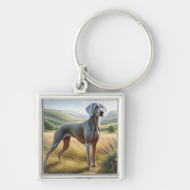 Chaveiro Weimaraner (Frente)