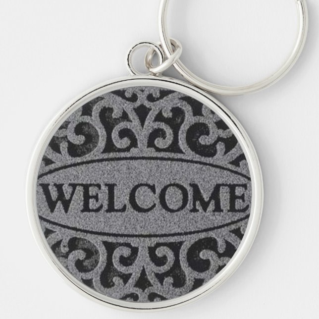 Chaveiro Welcome Mat (Frente)