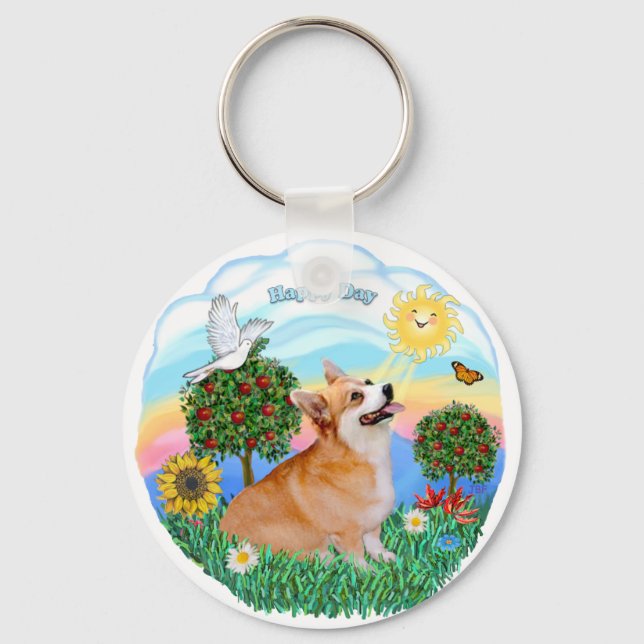 Chaveiro Welsh Corgi (Pembroke 7b) (Frente)