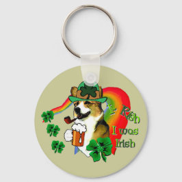 Chaveiro Welsh Corgi Saint Patrick