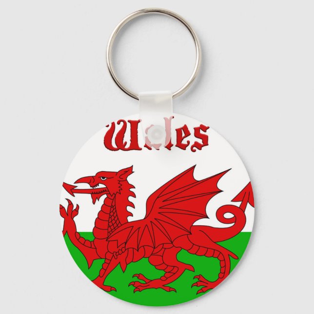 Chaveiro Welsh Flag Wales (Frente)
