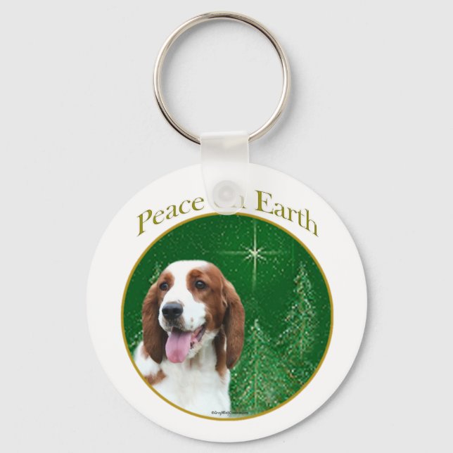 Chaveiro Welsh Springer Spaniel Peace (Frente)