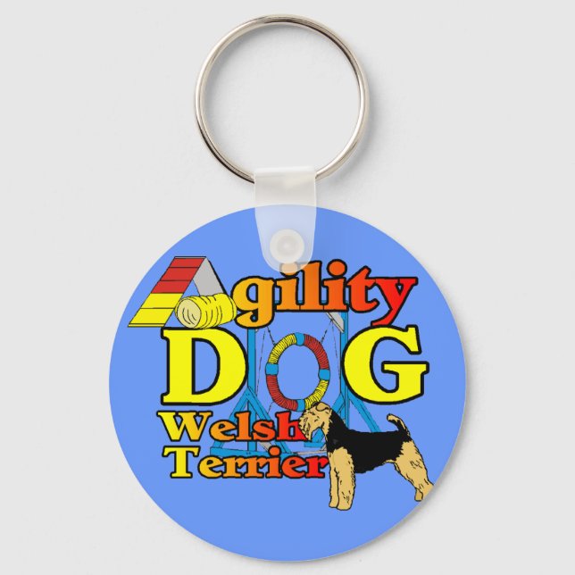 Chaveiro Welsh_Terrier_Agilidade (Frente)